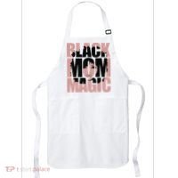 Black Mom Magic Black History Month Black Proud Apron thumb 0