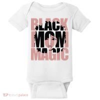 Black Mom Magic Black History Month Black Proud Baby Bodysuit thumb 0