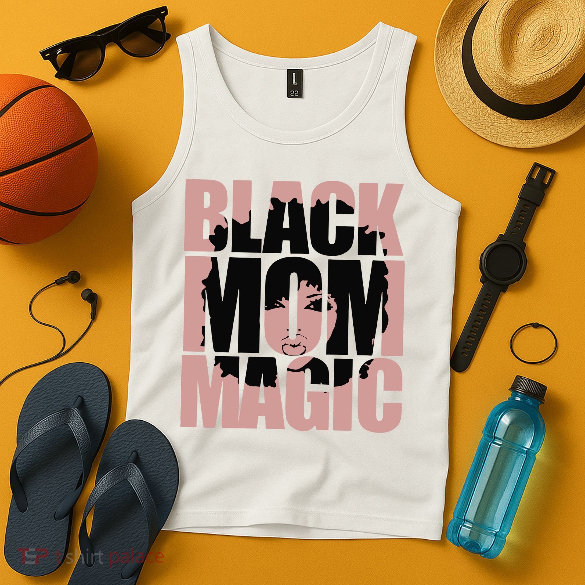 Black Mom Magic Black History Month Black Proud Tank Top