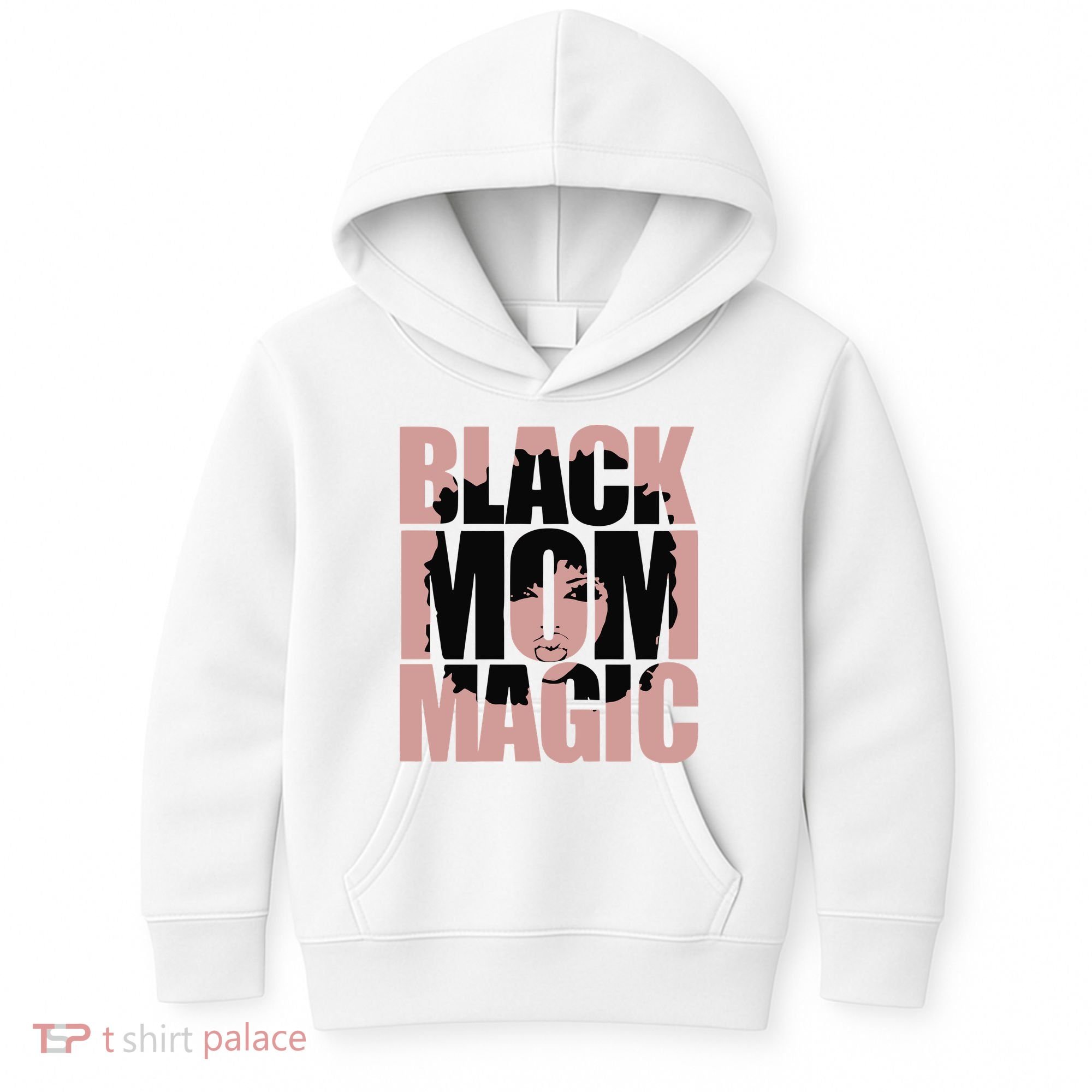 Black Mom Magic Black History Month Black Proud Kids Hoodie