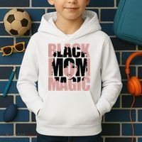 Black Mom Magic Black History Month Black Proud Kids Hoodie thumb 2