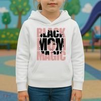 Black Mom Magic Black History Month Black Proud Kids Hoodie thumb 3