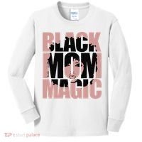 Black Mom Magic Black History Month Black Proud Kids Long Sleeve Shirt thumb 0