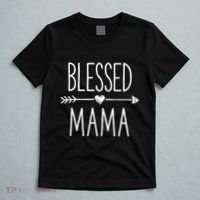 Blessed Mama Mother Moms Mommy Grandma T-Shirt thumb 5