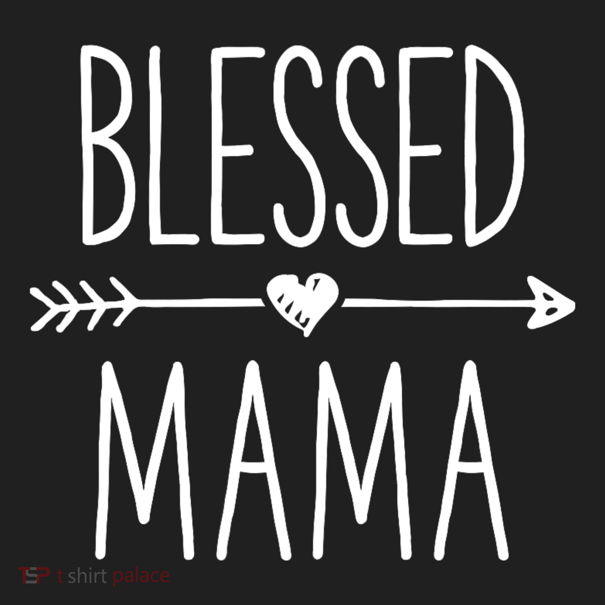 Blessed Mama Mother Moms Mommy Grandma Golf Towel