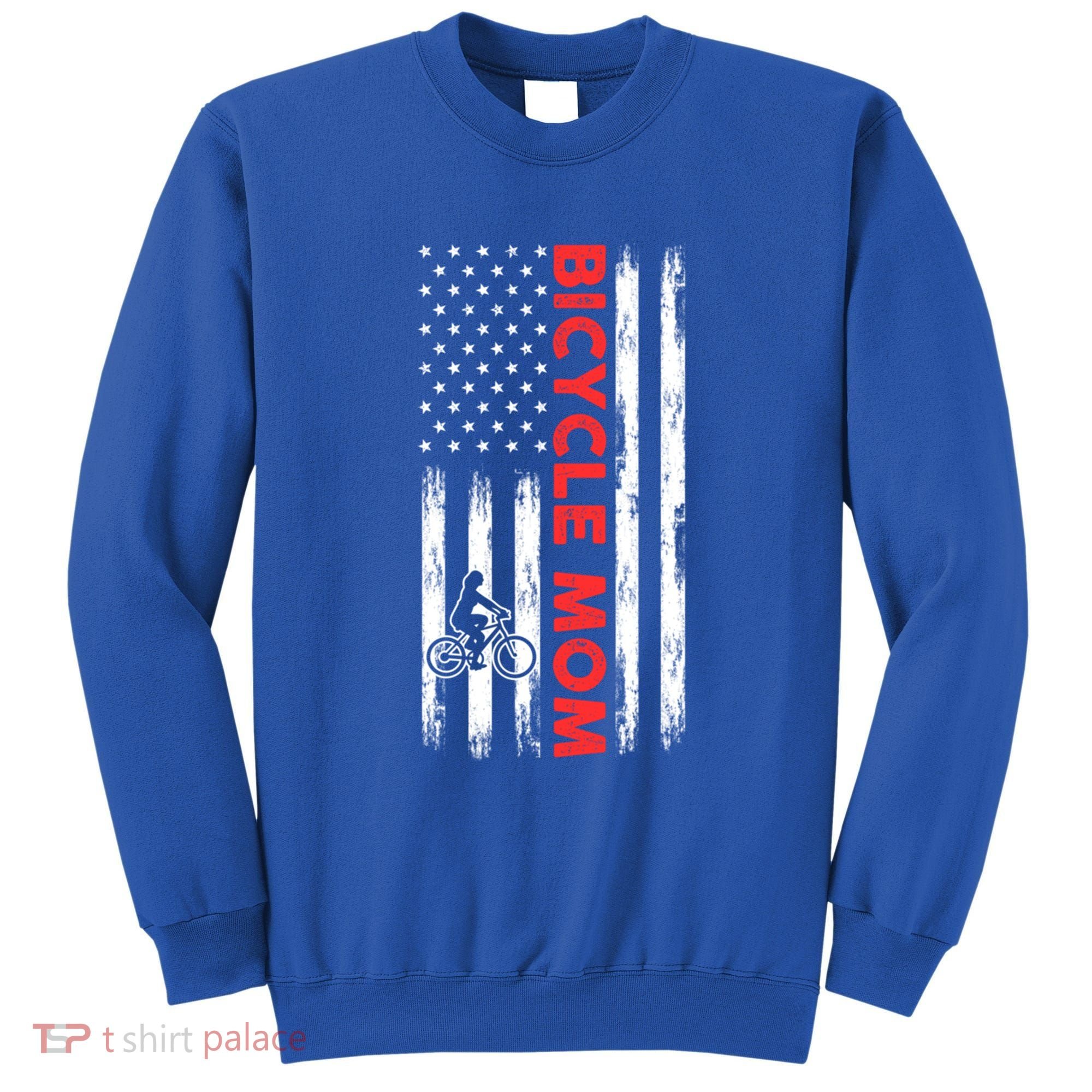 Biking Mom Mother Cycling Mountain Biking Cyclist Bicycle Gift Sweatshirt