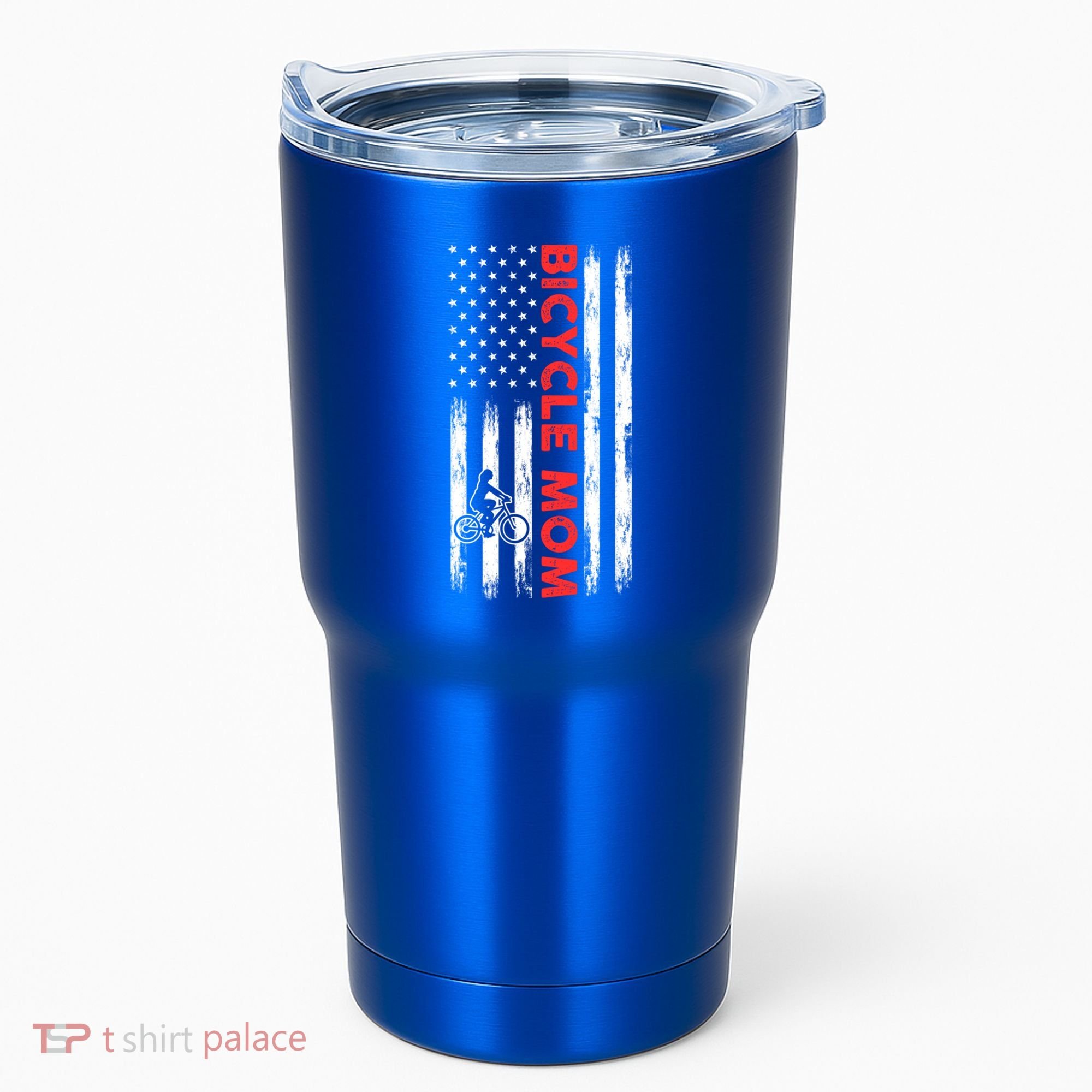 Biking Mom Mother Cycling Mountain Biking Cyclist Bicycle Gift Tumbler