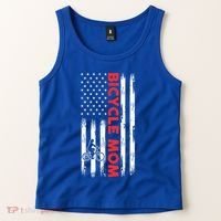 Biking Mom Mother Cycling Mountain Biking Cyclist Bicycle Gift Tank Top thumb 2