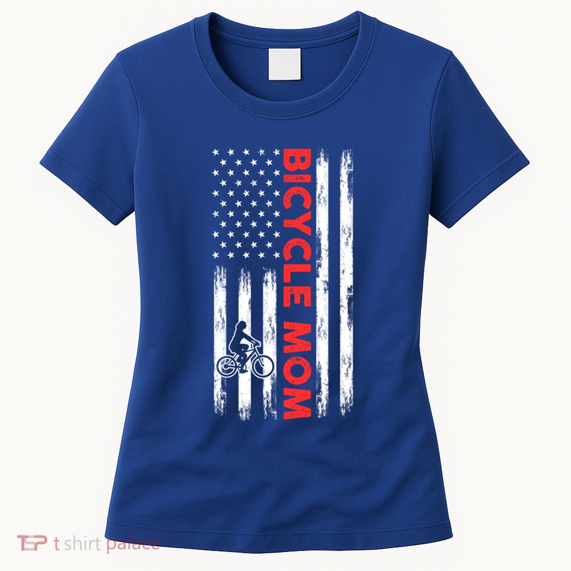 Biking Mom Mother Cycling Mountain Biking Cyclist Bicycle Gift Women's T-Shirt