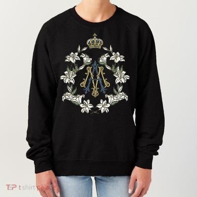 Blessed Mother Marian Catholic Symbol Women's Sweatshirt