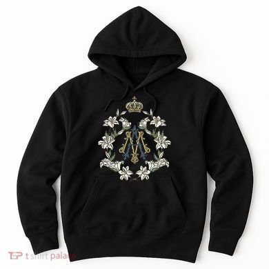 Blessed Mother Marian Catholic Symbol Hoodie