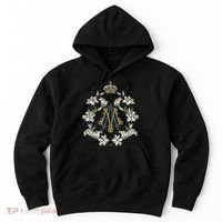 Blessed Mother Marian Catholic Symbol Hoodie thumb 0