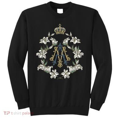 Blessed Mother Marian Catholic Symbol Sweatshirt