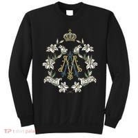 Blessed Mother Marian Catholic Symbol Sweatshirt thumb 0