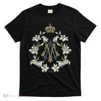 Blessed Mother Marian Catholic Symbol T-Shirt thumb 0