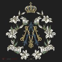 Blessed Mother Marian Catholic Symbol Hat thumb 2