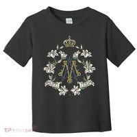 Blessed Mother Marian Catholic Symbol Toddler T-Shirt thumb 0