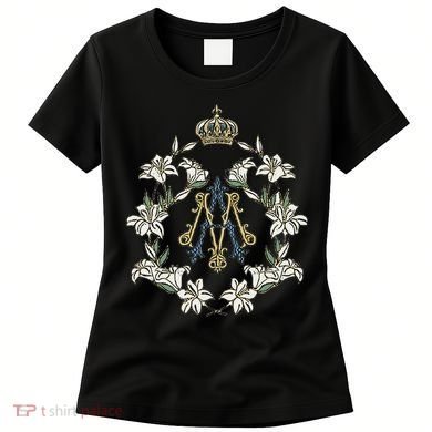 Blessed Mother Marian Catholic Symbol Women's T-Shirt