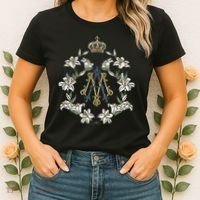 Blessed Mother Marian Catholic Symbol Women's T-Shirt thumb 2