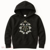 Blessed Mother Marian Catholic Symbol Kids Hoodie thumb 0