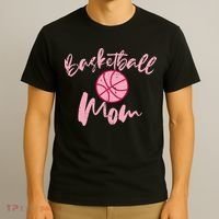 Basketball Mom Mothers Day Sports T-Shirt thumb 3