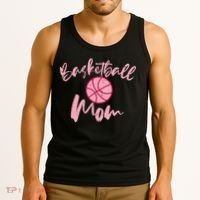Basketball Mom Mothers Day Sports Tank Top thumb 3