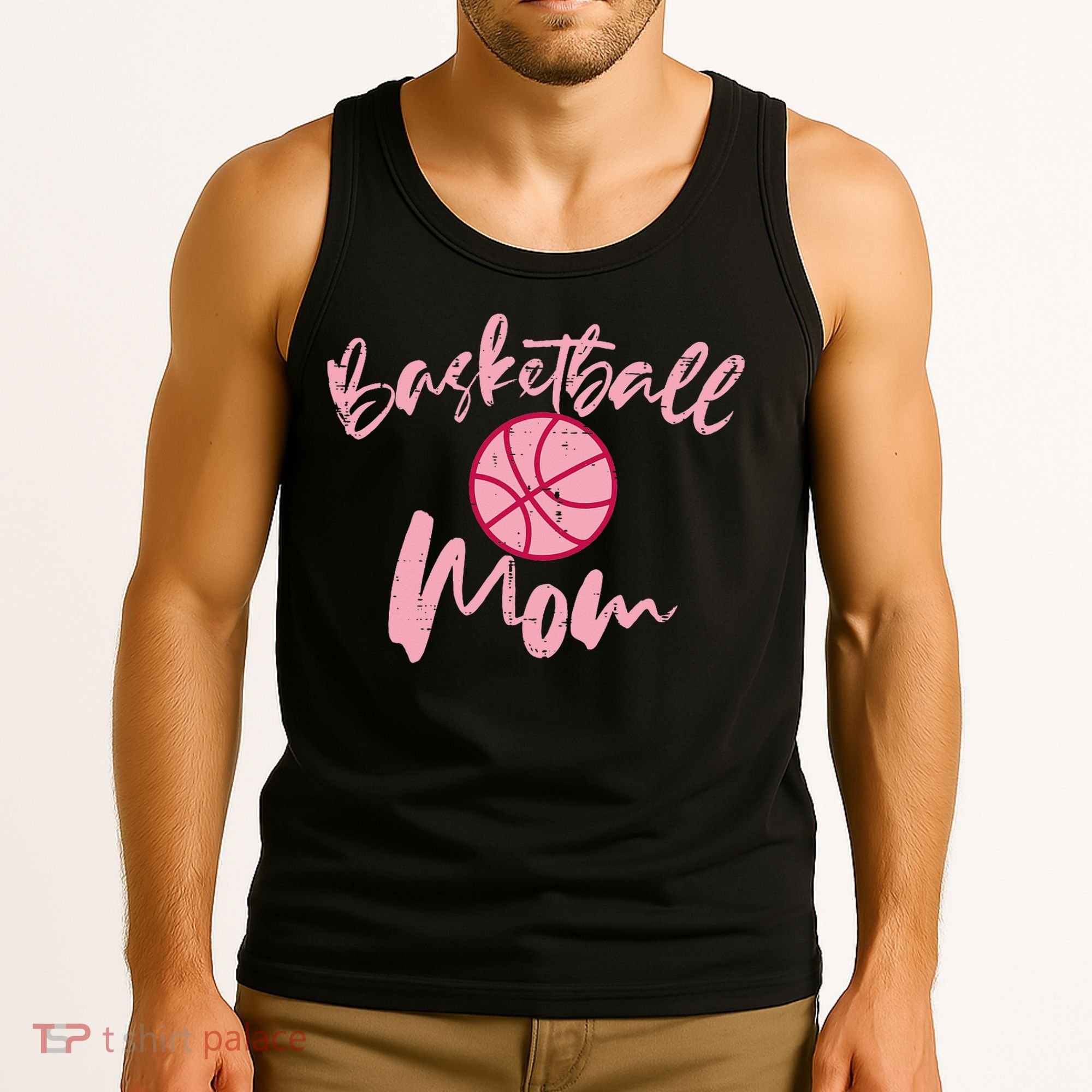 Basketball Mom Mothers Day Sports Tank Top