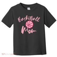 Basketball Mom Mothers Day Sports Toddler T-Shirt thumb 0