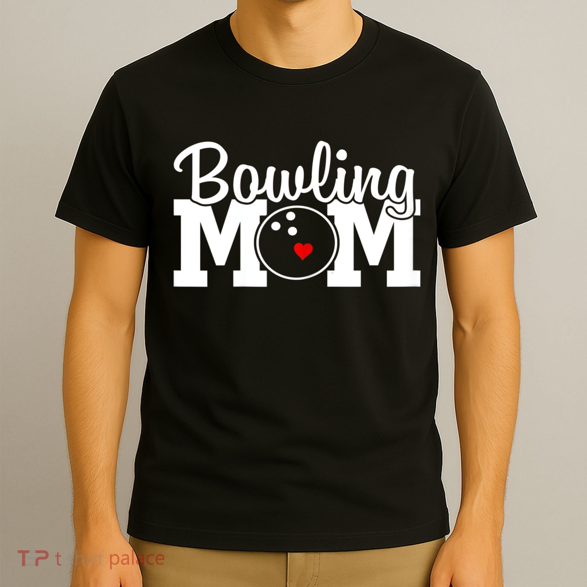 Bowling Mom Mothers Day Birthday Party For Women's Players T-Shirt