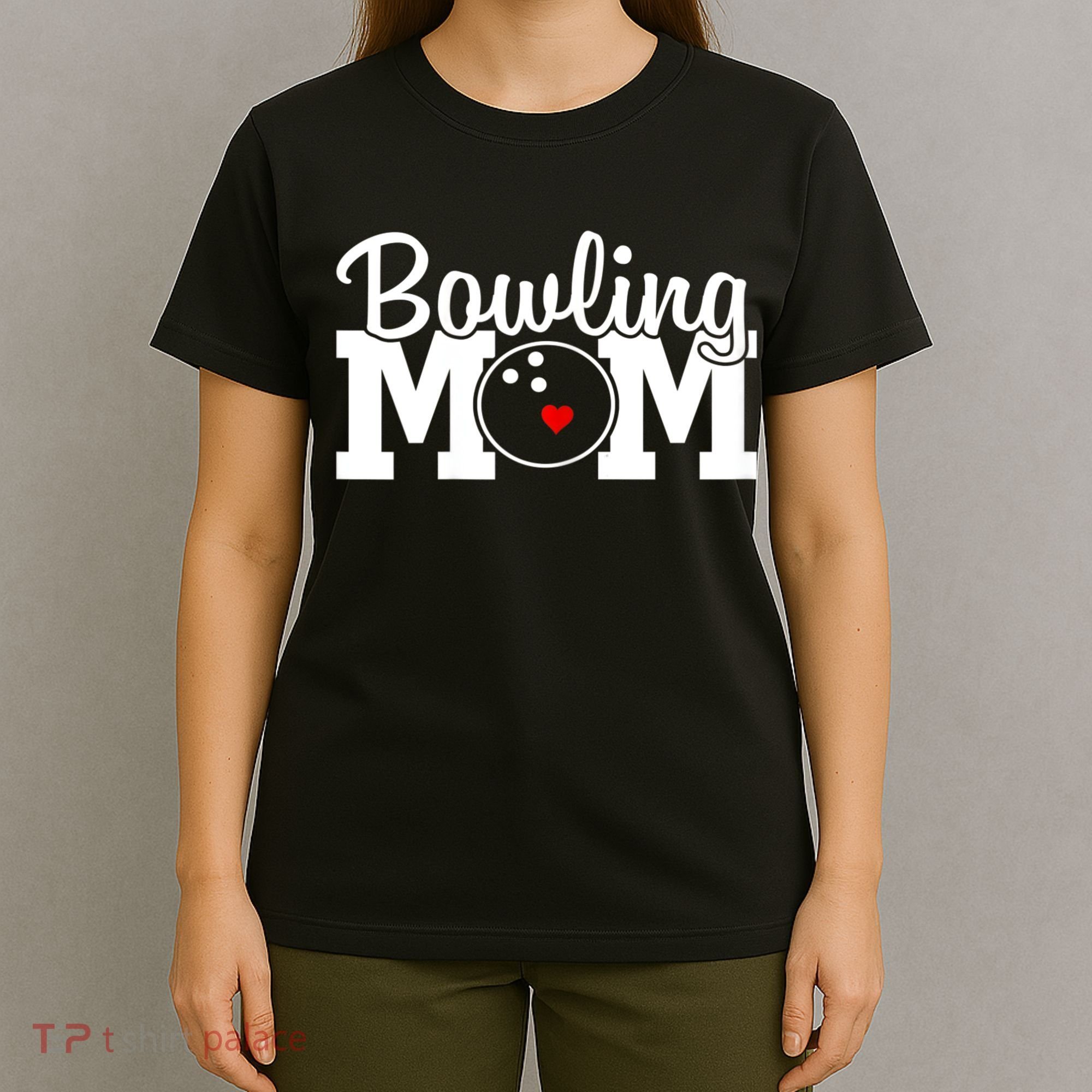 Bowling Mom Mothers Day Birthday Party For Women's Players T-Shirt