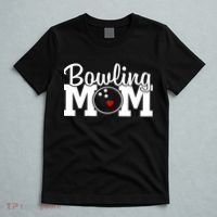 Bowling Mom Mothers Day Birthday Party For Women's Players T-Shirt thumb 5