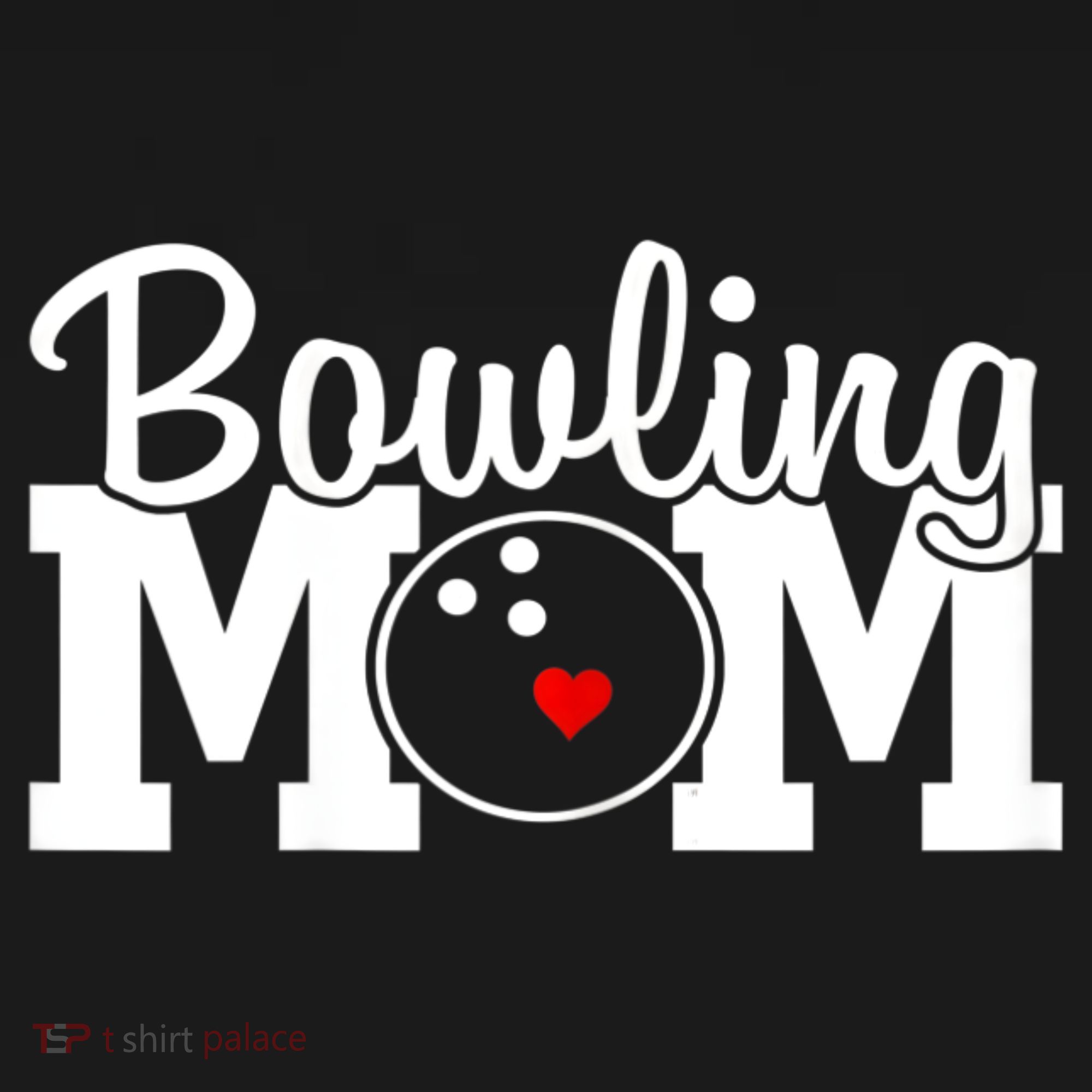 Bowling Mom Mothers Day Birthday Party For Women's Players T-Shirt