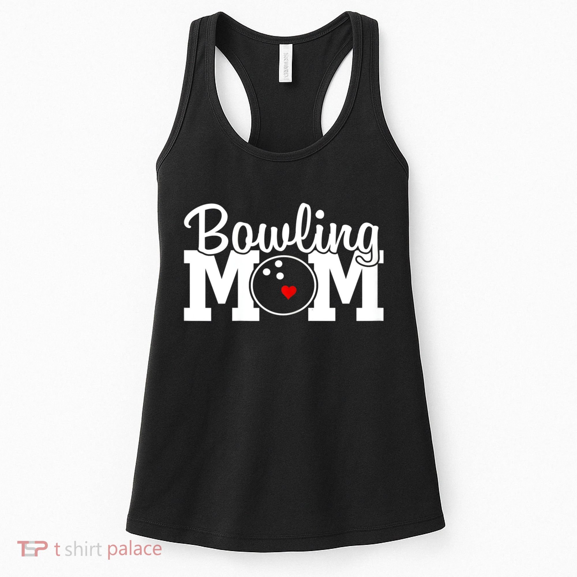 Bowling Mom Mothers Day Birthday Party For Women's Players Women's Tank Top