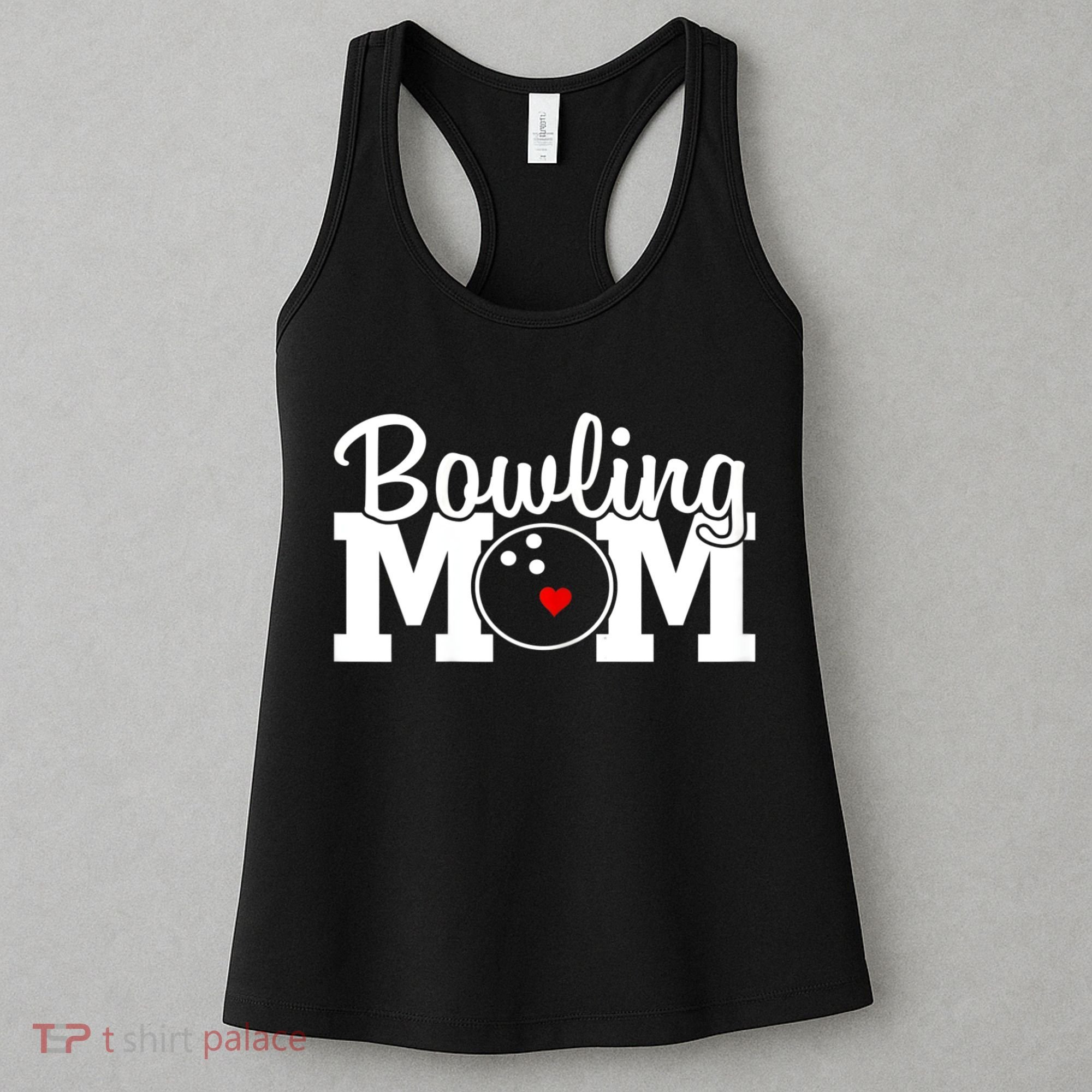 Bowling Mom Mothers Day Birthday Party For Women's Players Women's Tank Top