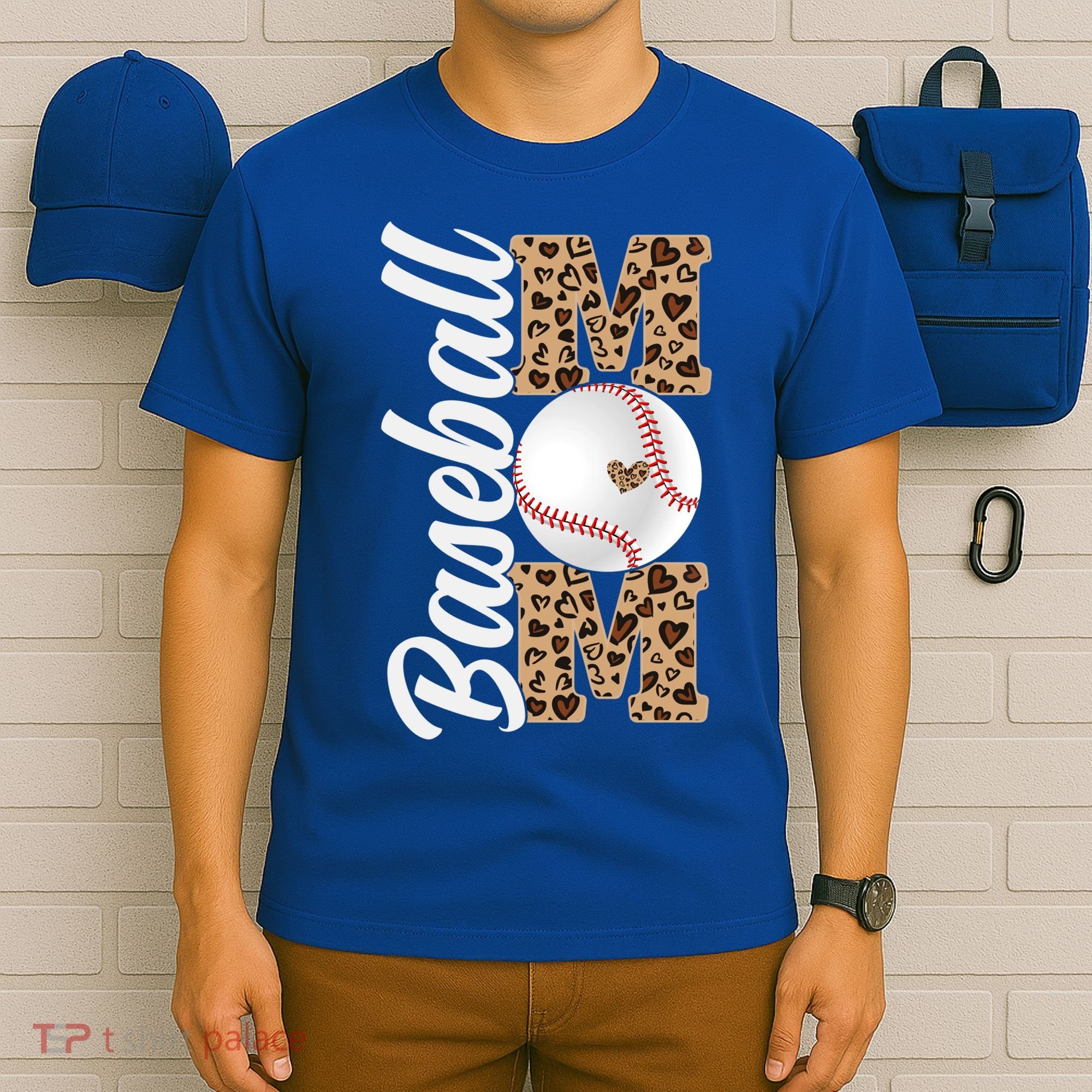 Baseball Mom Mother’S Day Baseball Sport Lover Gift T-Shirt