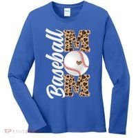 Baseball Mom Mother’S Day Baseball Sport Lover Gift Women's Long Sleeve Shirt thumb 0