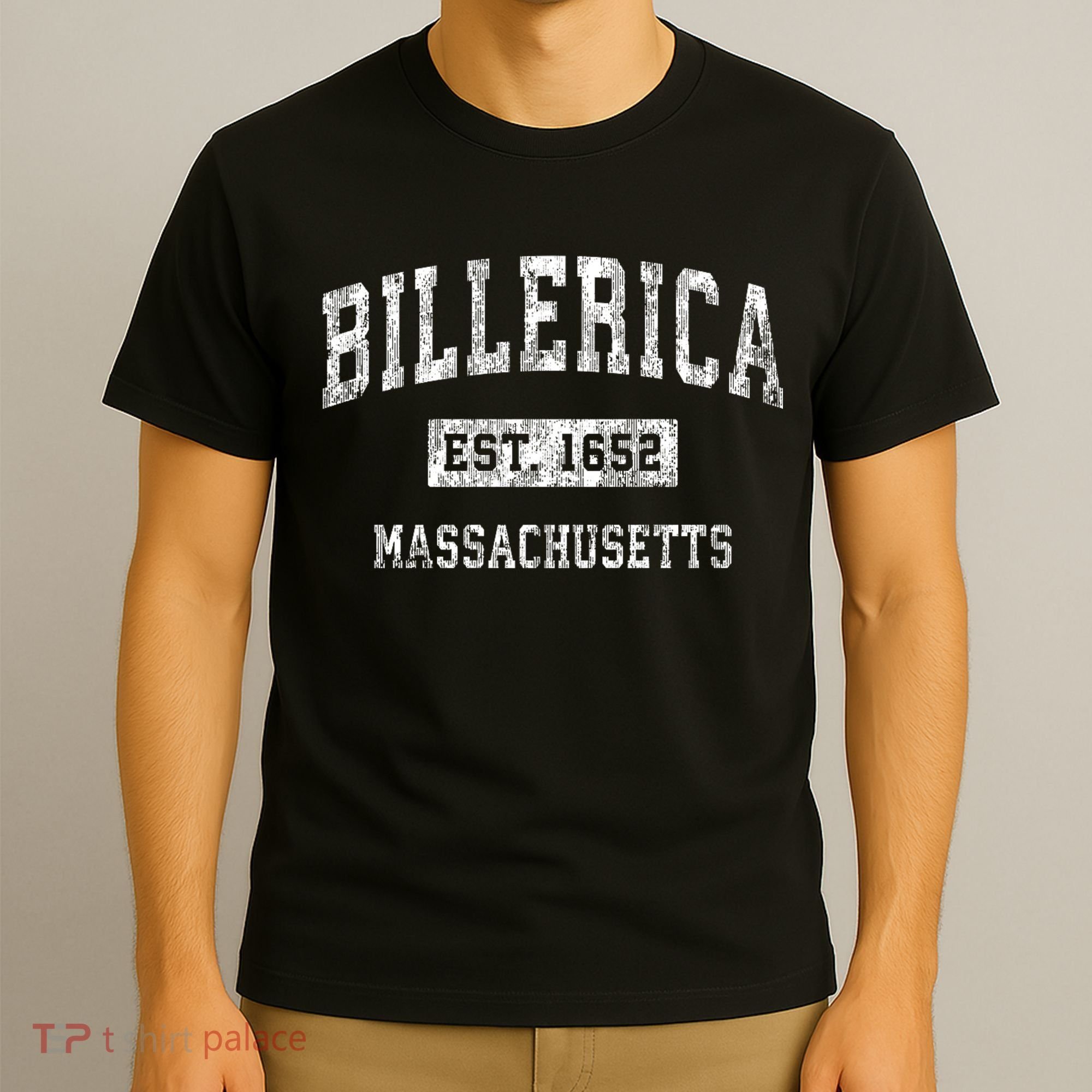 Billerica Massachusetts Ma Vintage Sports T-Shirt