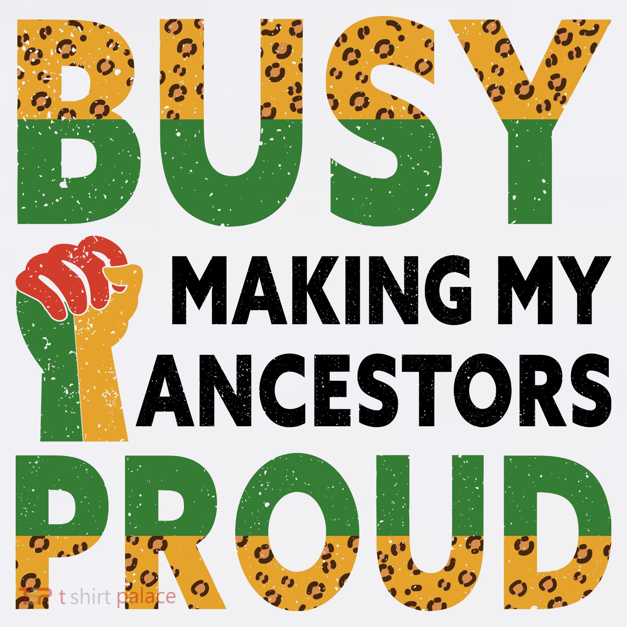 Busy Making My Ancestors Proud Black History Month Women's Tank Top