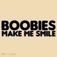 Boobies Make Me Smile Adult Humor Funny Gift Tote Bag thumb 4