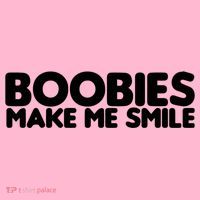 Boobies Make Me Smile Adult Humor Funny Gift Coaster thumb 2