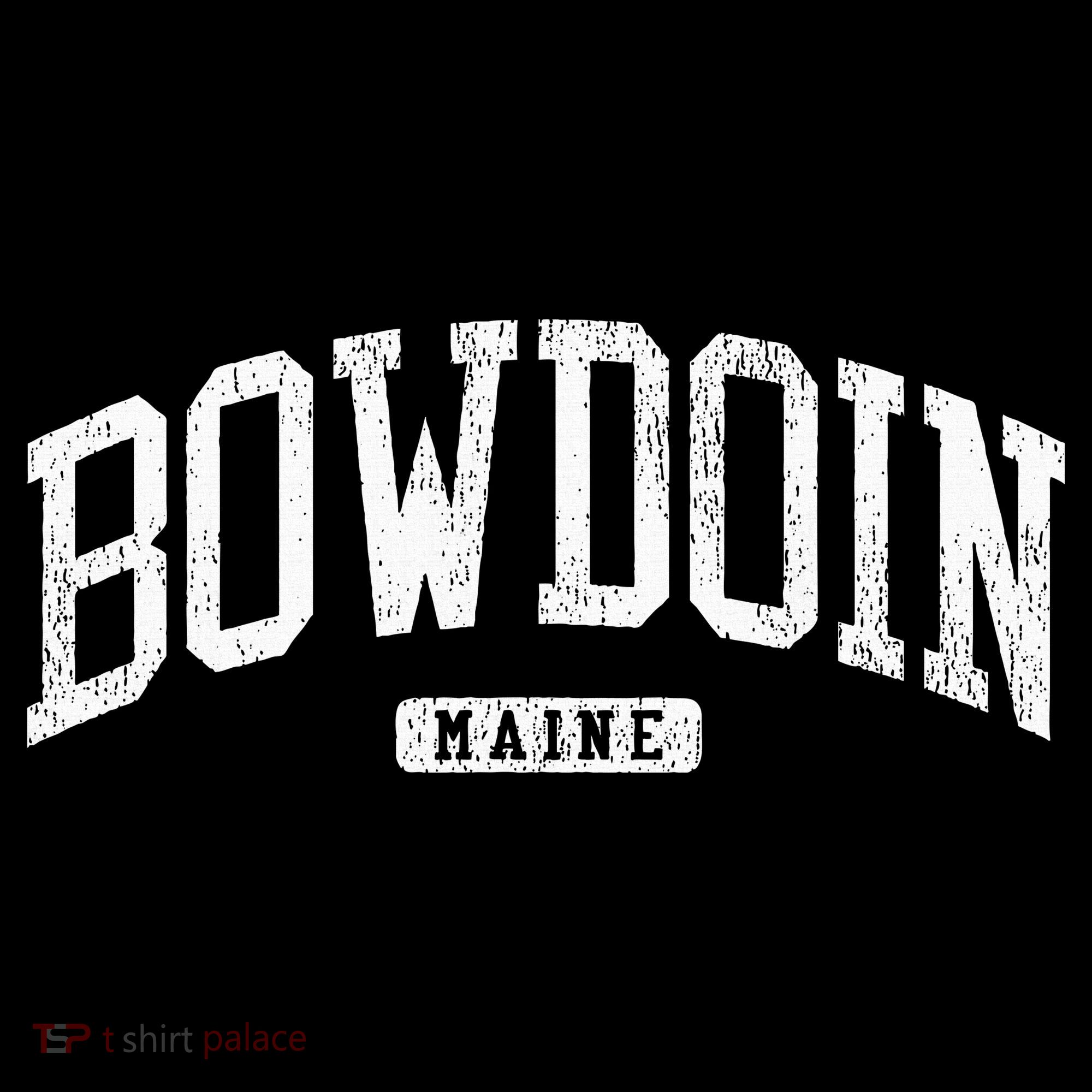 Bowdoin Maine Me Js03 College University Style Women's Hoodie