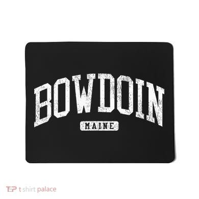 Bowdoin Maine Me Js03 College University Style Mousepad
