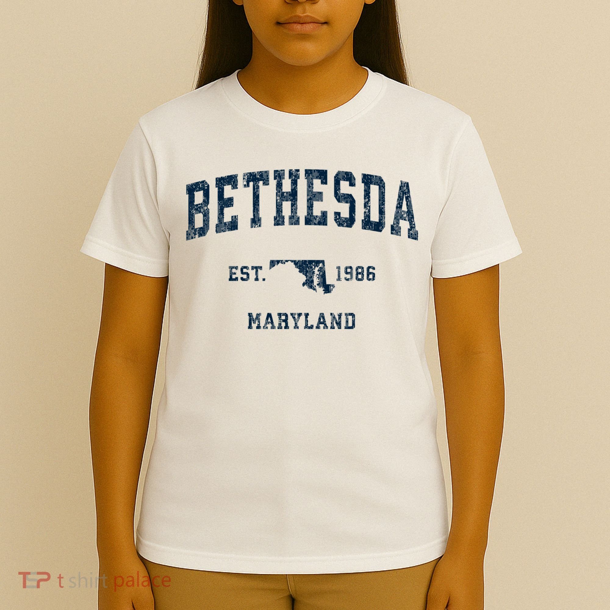 Bethesda Maryland Md Vintage Sports T-Shirt