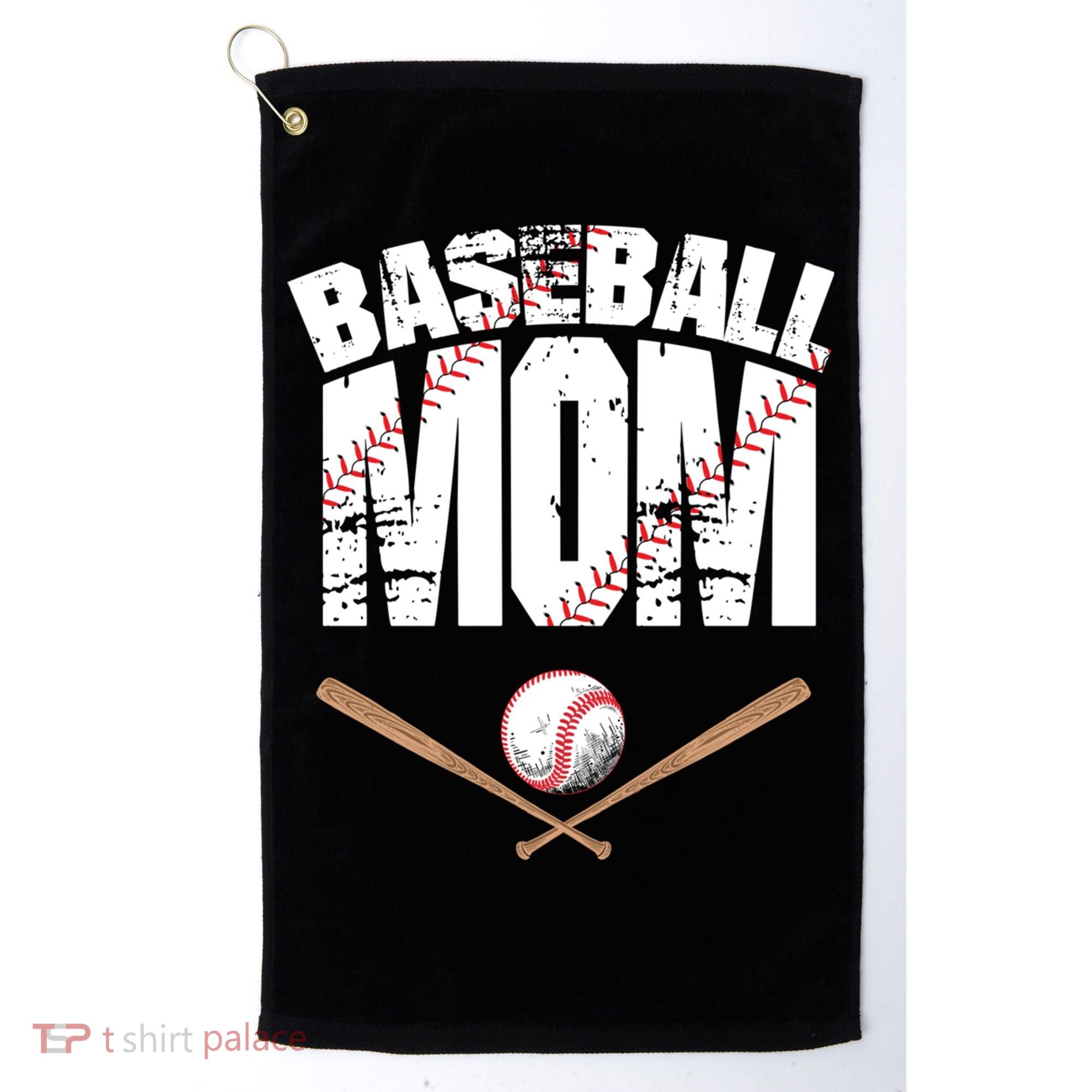 Baseball Mom mother day Golf Towel