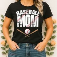 Baseball Mom mother day Women's T-Shirt thumb 2