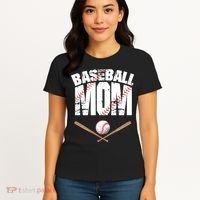 Baseball Mom mother day Women's T-Shirt thumb 4