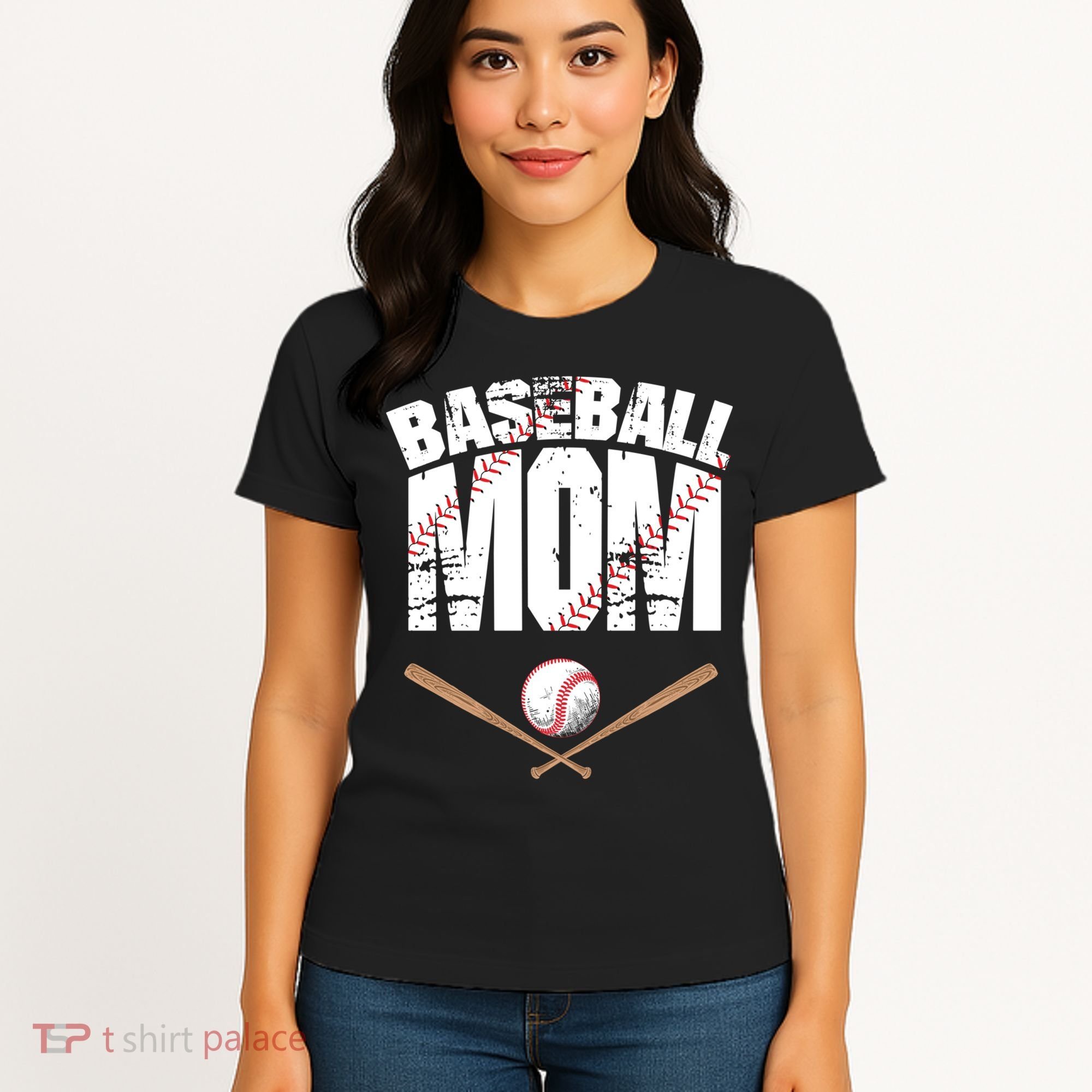 Baseball Mom mother day Women's T-Shirt