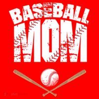 Baseball Mom mother day Santa Hat thumb 1