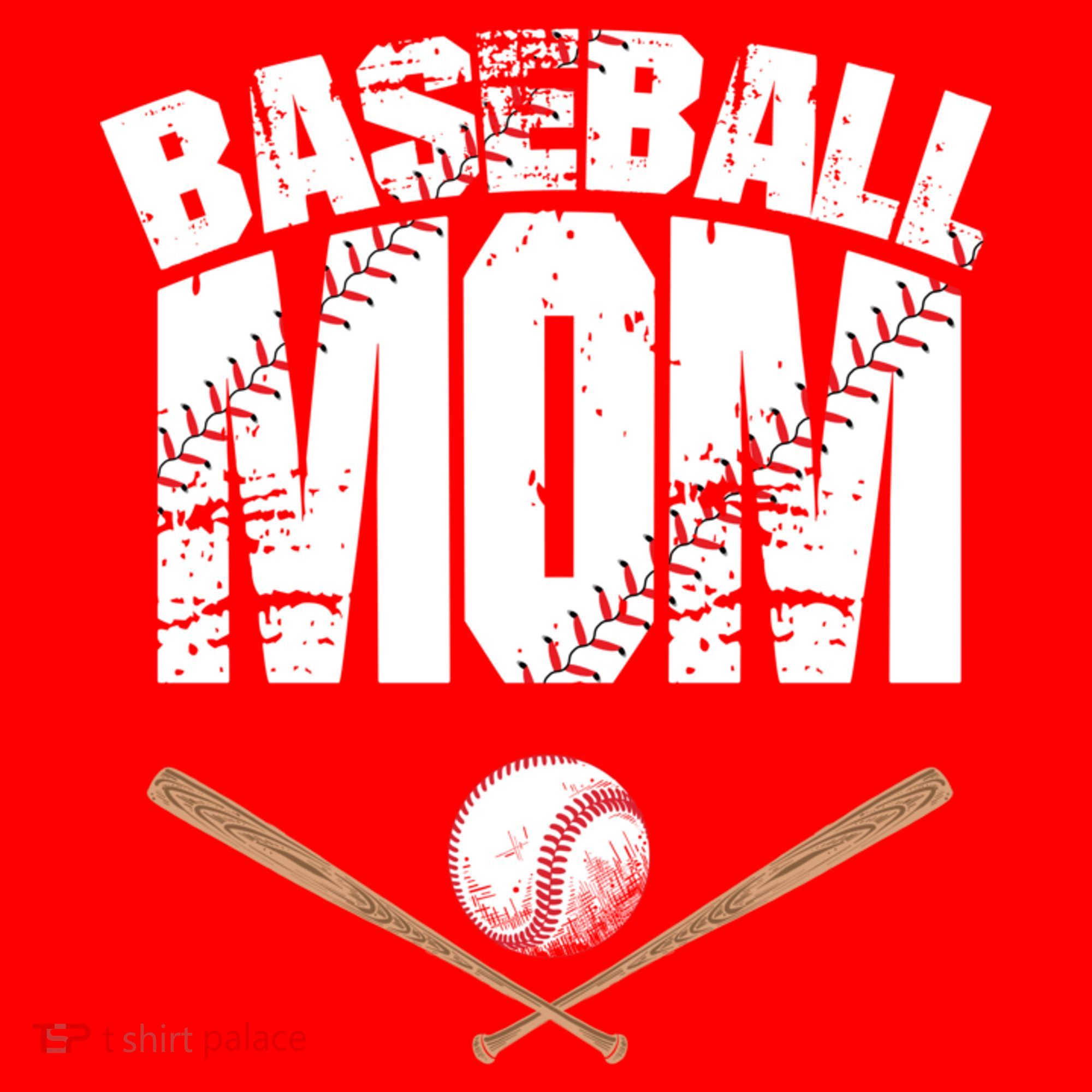 Baseball Mom mother day Santa Hat