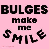 Bulges Make Me Smile Funny Adult Saying Coaster thumb 2